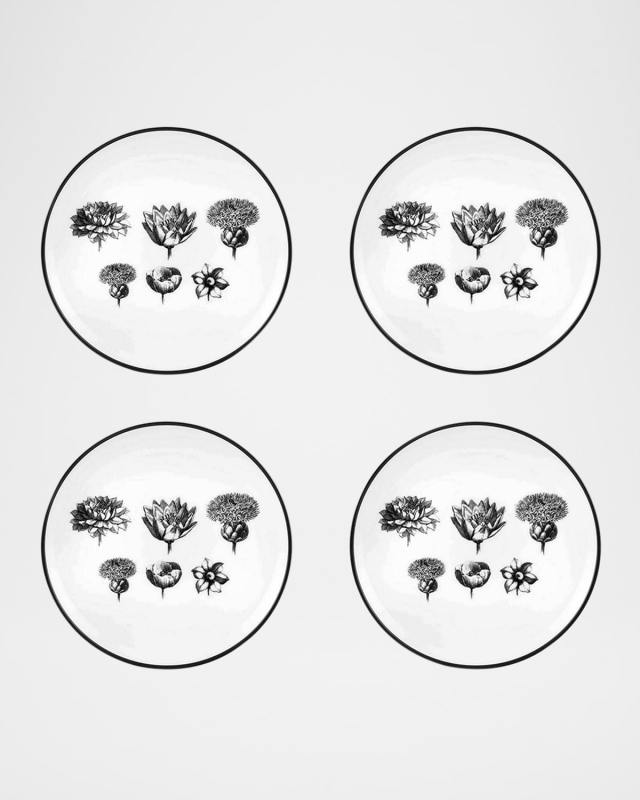 Herbariae Bread and Butter Plates, Set of 4